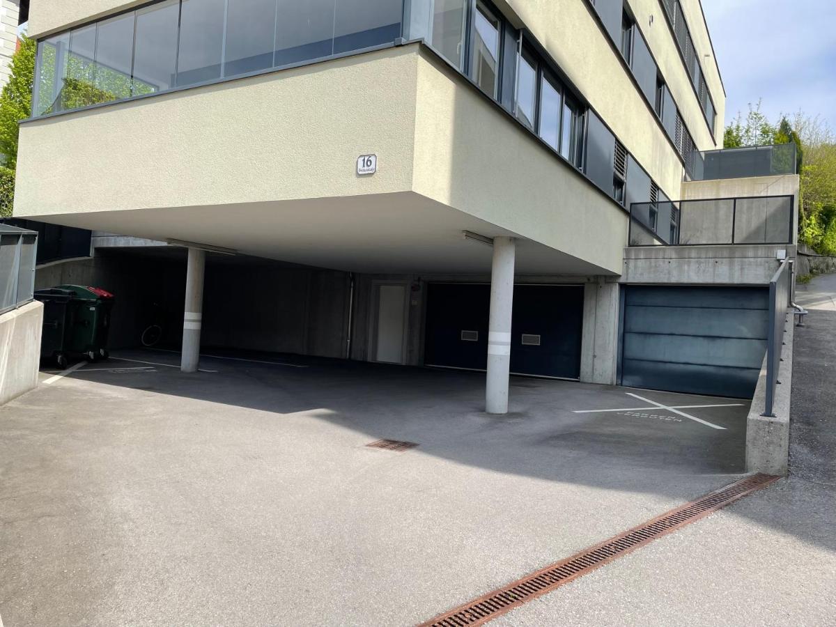 Moderne Stadtwohnung inkl. Tiefgaragenplatz Bregenz Exterior foto